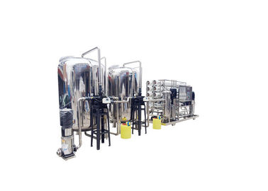 Przemysłowy filtr wody ze stali nierdzewnej Maszyna do odwróconej osmozy Łatwa konserwacja