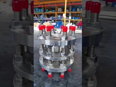 Złącze rozbiórkowe z podwójnej flanszy ze stali nierdzewnej