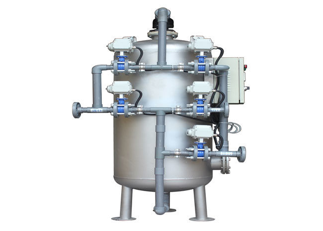 Stalowy przemysłowy filtr do wody z węglem aktywnym do usuwania chloru / niesmacznego smaku