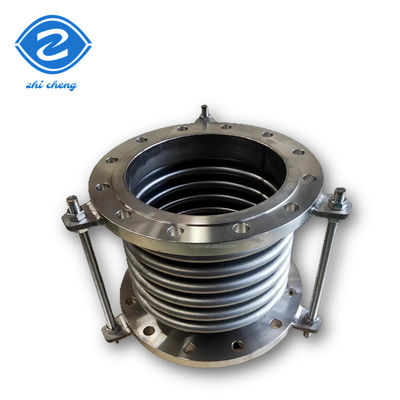 304 316 Vakuum Tie Dn50 100 200 Metalowa gumka Bellow Flange Type Metal Bellows Expansion Joints Górkowane