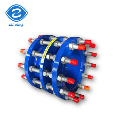 Wyposażenie do rozbijania podwójnych flansek łącze rozbiórkowe teleskopiczne Pn16 Dn1000 Żelazo odlewane