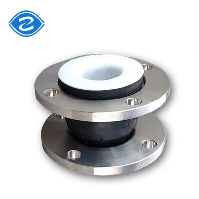 Wytrzymały SS304 Flange Epdm Ptfe Lining Rubber Expansion Joint dla 1,0 2,5 MPa naprężenia roboczego