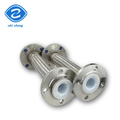 304 Stainless Steel Metal Braided Garden Hose Corrugated Pipe Flange Joint Elastyczny dla wody