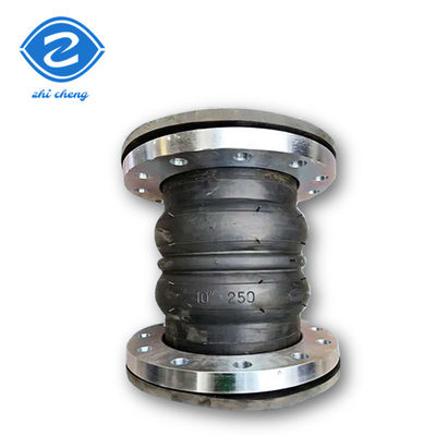 3 6 Flanged Rubber Expansion Joint Ansi 150lb Din Pn16 Galvanized Flange Full Face Seal
