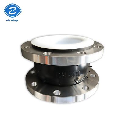 Opracowany do niskiej konserwacji i absorpcji ruchu w pompie rurowej zawór wewnątrz i na zewnątrz 304 stali nierdzewnej wyłożone elastyczne sprzęgło PTFE